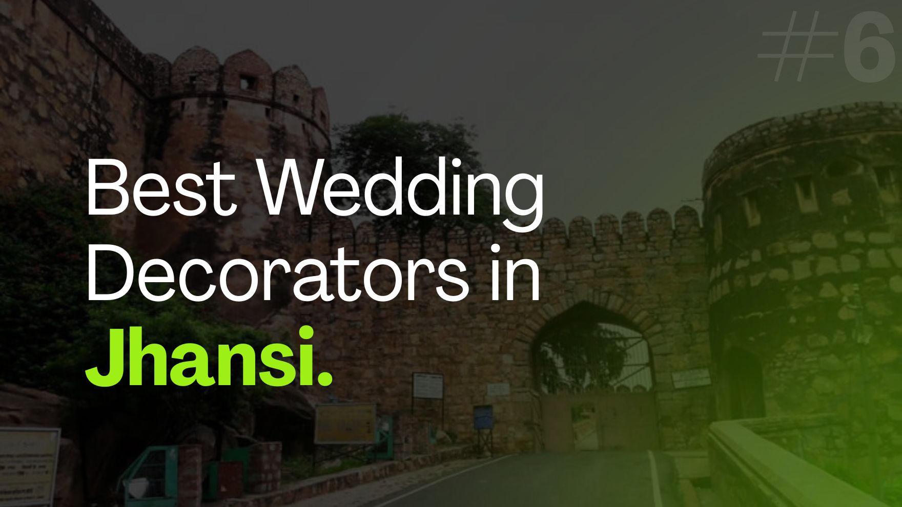 Best wedding decorators in Jhansi